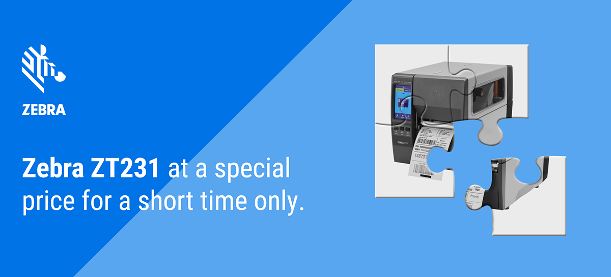 Something is on sale. It’s the Zebra ZT231!