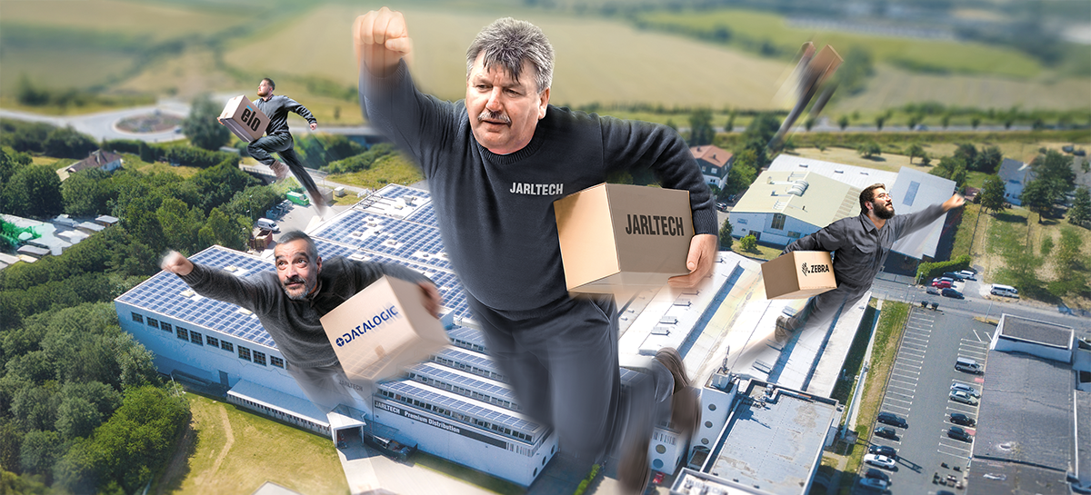 Blitzschnelle Lieferung wie im Flug